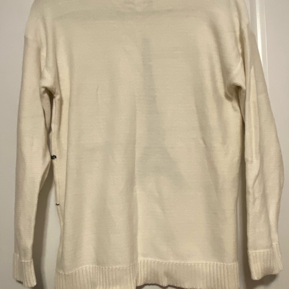 Karl Lagerfeld Paris Eiffel Tower Graphic Knit Sweater Size S - Picture 4 of 8